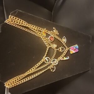 Kurt Geiger Layered Necklace - Colorful Accents